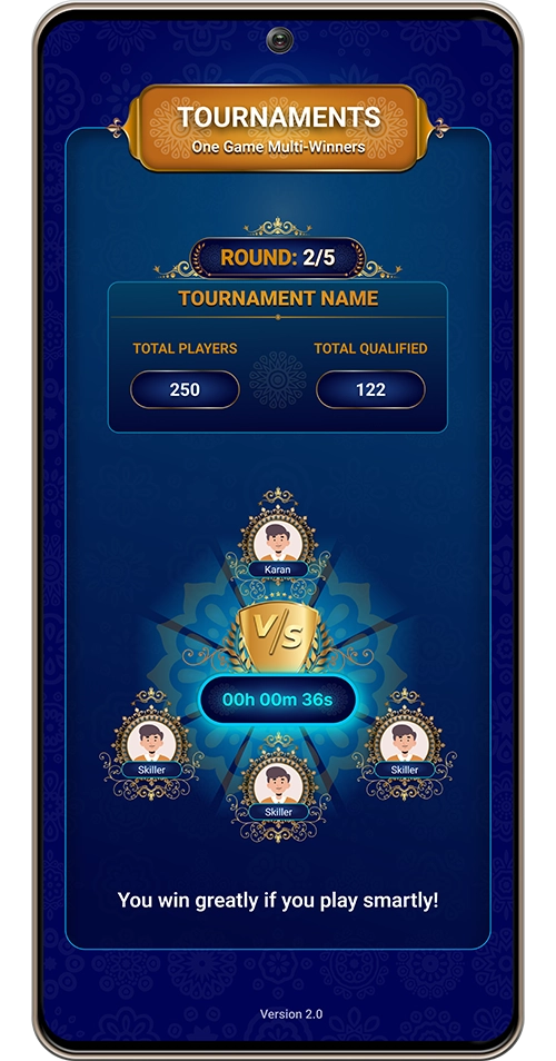 tournament matching screen